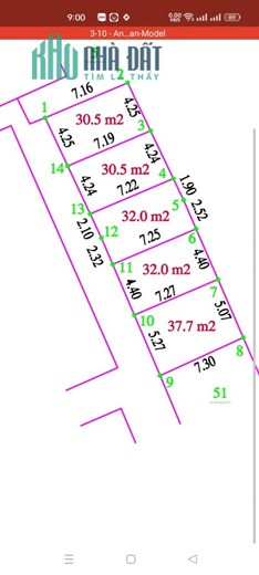 Bán đất Ngô Quyền, Quang Trung, Hà Đông 163m2, mặt tiền 23m, giá chỉ 90tr/m2.