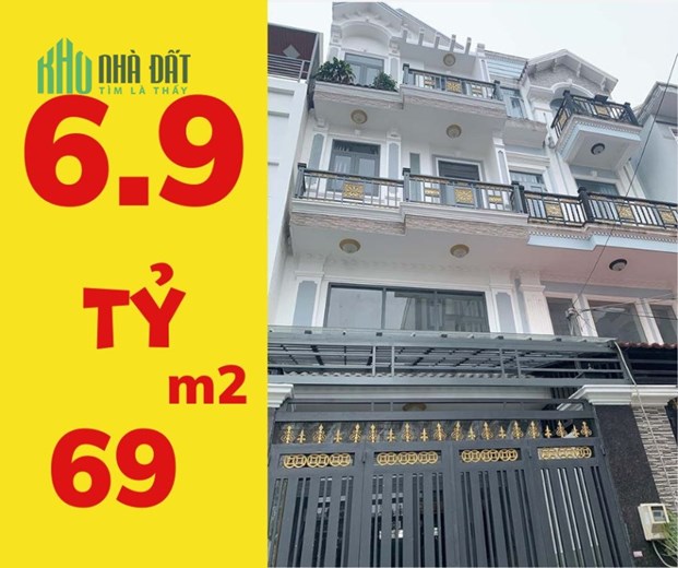 PHỐ LIỀN KỀ - MỚI HIỆN ĐẠI , 69m2, 5 tầng, Giá 6.9 Tỷ, full nội thất
