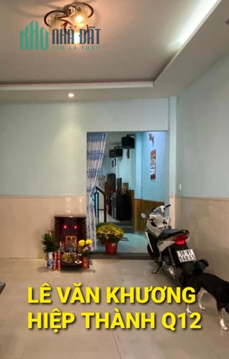 HÓT - 4 tầng 51m2 có 3 tỷ Lê Văn Khương Quận 12
