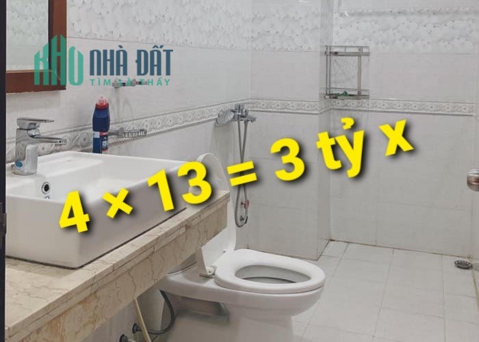 HÓT - 4 tầng 51m2 có 3 tỷ Lê Văn Khương Quận 12