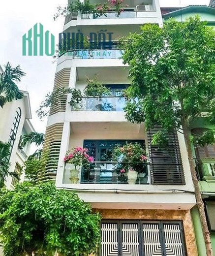 Bán nhà Trần Kim Xuyến-MạcThái Tổ, 64m2, lô góc mặt tiền 16m, 5 tầng, Phân lô ôtô tránh, kd đa