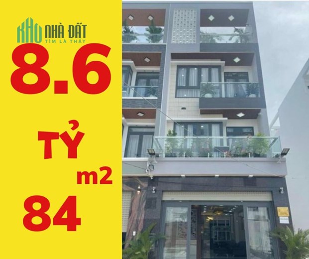 PHỐ LIỀN KỀ - MỚI HIỆN ĐẠI, KDC GREENRIVERSIDE, 84m2, 4 tầng, Giá 8.6 Tỷ, full nội thất