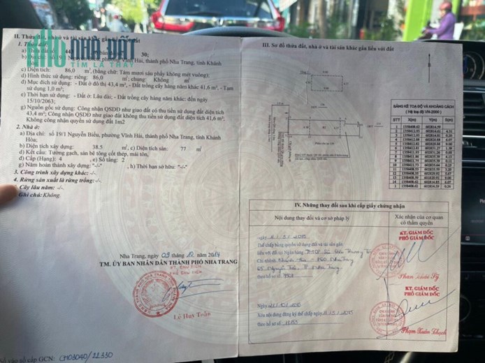 Bán nhà ngộp bank Nguyễn Biểu Vĩnh Hải Nha Trang gần chợ và biển 0985451850