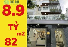 PHỐ LIỀN KỀ - MỚI HIỆN ĐẠI, KDC Green Riverside, 82m2, 4 tầng, 6.6m x 12.5m, Giá 8.9 Tỷ, đẹp lung