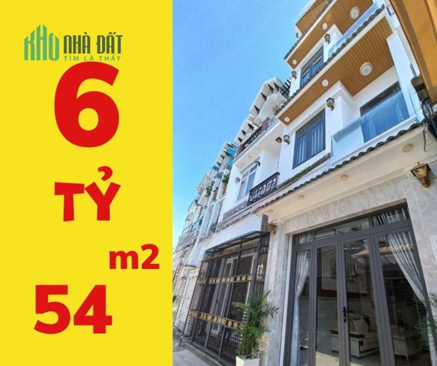 PHỐ LIỀN KỀ - MỚI HIỆN ĐẠI, 54m2, 4 tầng, Giá 6.05 Tỷ, xe tải đến nhà, đẹp lung linh