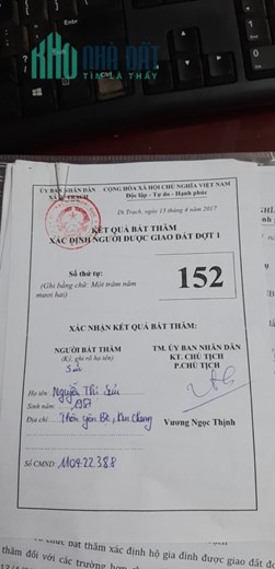 ĐẤT DỊCH VỤ DI TRẠCH GĐ 1 HỒ SƠ ĐẸP BAO KÝ CHỦ GỐC