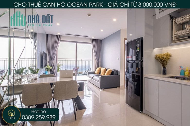 CHO THUÊ NHÀ VINHOMES OCEAN PARK RẺ NHẤT THỊ TRƯỜNG TỪ 4 TRIỆU, CAM KẾT DV VẬN HÀNH 24/7