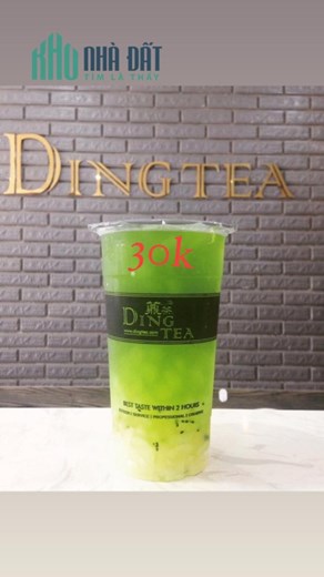 CẦN NHƯỢNG LẠI QUYỀN THƯƠNG HIỆU TRÀ SỮA DING TEA VỚI GIÁ RẺ