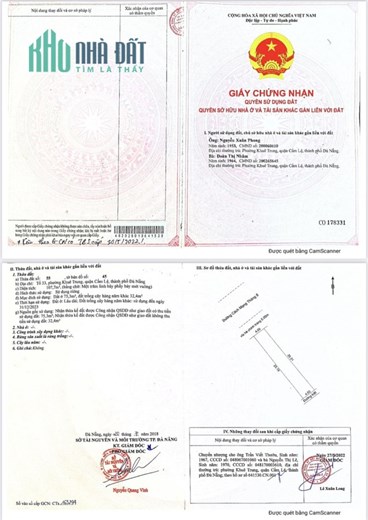 CHÍNH CHỦ Cần Bán Lô Đất Địa Thế  Đẹp Mặt Tiền Đường Cách Mạng Tháng Tám - Đà Nẵng