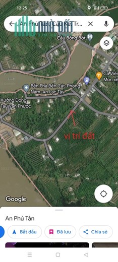 CHÍNH CHỦ BÁN NHANH Đất  Đắc Địa Tại  Xã An Phú Tân, Huyện Cầu Kè, Trà Vinh