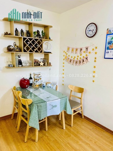 Bán căn hộ chung cư The Golden An Khánh, tầng thấp 65m2 ban công đông bắc full nội thất