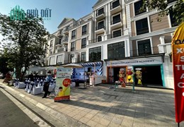 Cho thuê căn Manhattan mặt tiền NXLP ngang 8m, đối diện trường học và bệnh viện quốc tế, hoàn thiện