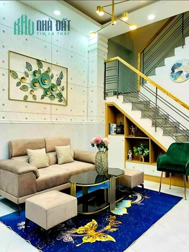 Bán nhà Hẻm xe hơi Nơ Trang Long, P.13 Bình Thạnh, 60m2, 4 Tầng 4PN Tặng Nội Thất