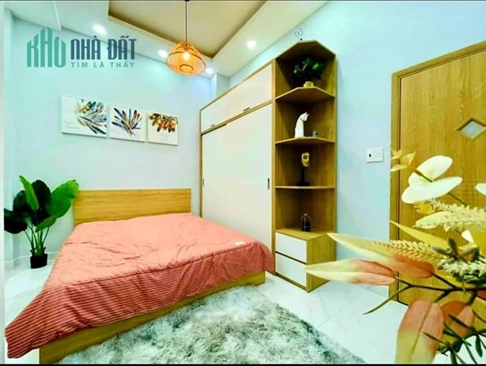 Bán nhà Hẻm xe hơi Nơ Trang Long, P.13 Bình Thạnh, 60m2, 4 Tầng 4PN Tặng Nội Thất
