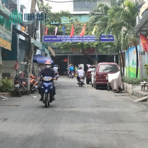 Bán nhà hẻm xe tải Nơ Trang Long, Bình Thạnh, 80m2 (4.8m x 17m) Giái Rẻ chỉ 6.2 tỷ