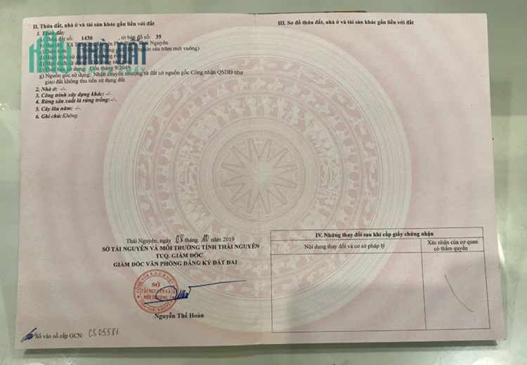 CHÍNH CHỦ : CẦN BÁN KHU ĐẤT NGHỈ DƯỠNG TẠI XÃ TÂN KIM HUYỆN PHÚ BÌNH - THÁI NGUYÊN DIỆN TÍCH GẦN