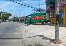 nhà mặt tiền huyện lô 02 thi xã gò công đông