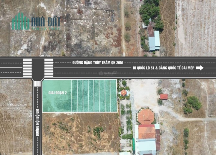Bán gấp 180m2 đất đường Đặng Thùy Trâm,Phước Hòa,Bà Rịa giá nhình 1,3 tỷ