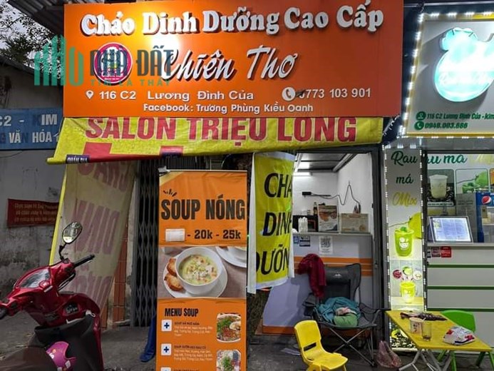Gia đình chuyển vào SG nên cần sang nhượng lại quán cháo dinh dưỡng, ăn vặt. Mặt đường Lương Định