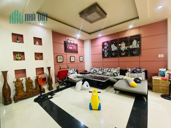 Bán nhà Mặt tiền Hẻm Kinh doanh Thành Thái - Tô Hiến Thành, DT: 6x19m, 5T - 7PN, 23.5 tỷ