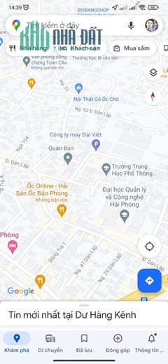 Bán đất mặt đường Dân Lập kinh doanh đông đúc GIÁ chỉ 59 tr/m cực đẹp