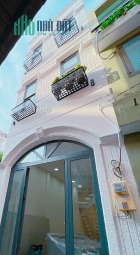 Bán nhà Hẻm xe hơi Nguyễn Văn Đậu, P.5 Bình Thạnh,57m2, 4 Tầng, Gần Mặt Tiền