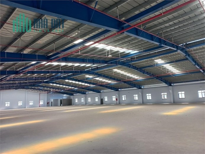 kho sản xuất công nghiệp cho thuê,  phù hợp kho bãi, tuyến đường giao thuận thuận lợi.