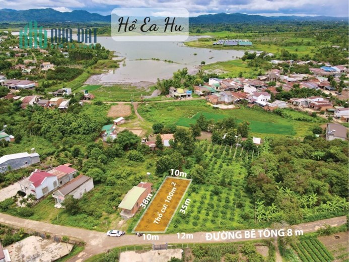 Bán Đất Đăk Lăk, Gần Chợ, Gần Khu Dân Cư, Trường Học 380m2, Full Thổ, SHR, Chỉ 4...