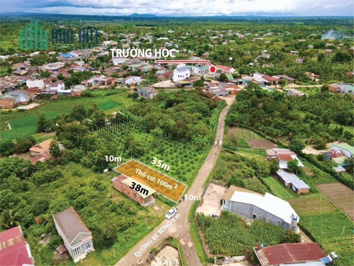 Bán Đất Đăk Lăk, Gần Chợ, Gần Khu Dân Cư, Trường Học 380m2, Full Thổ, SHR, Chỉ 4...