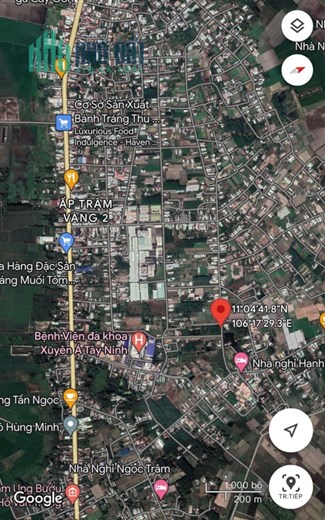 Cần bán đất sau lưng bệnh viện xuyên á gần siêu thị GO Gò Dầu 133m2 (5x27).....