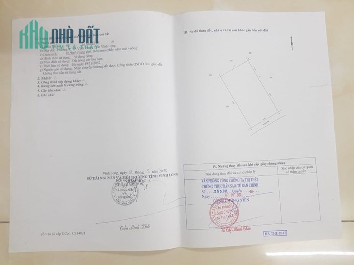 CHÍNH CHỦ cần bán nhanh căn nhà 1 trệt 1 lầu tại khóm 6, P.4, TP Vĩnh Long
