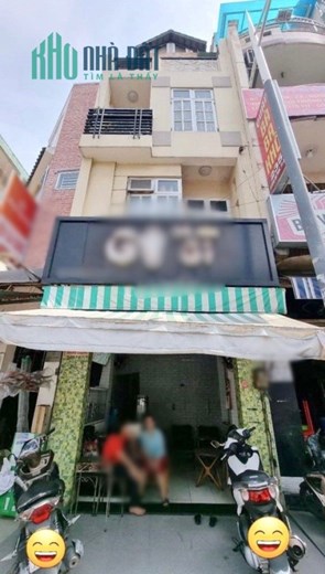 Nhà 4 tầng Mặt tiền Dương Bá Trạc Phường 1 Quận 8 - 22 triệu