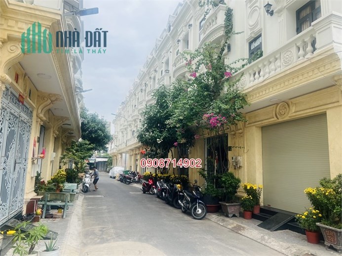 Bảo Yến Residence MTKD Tô Hiệu, gần chợ Cây Keo, nhà xây 1 trệt 3 lầu, 4,5x18m, sổ riêng