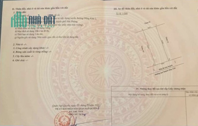 Bán đất tái định cư Cây Đa vị trí cực đẹp, diện tích 67m GIÁ 72.5 tr/m, hướng Đông Nam