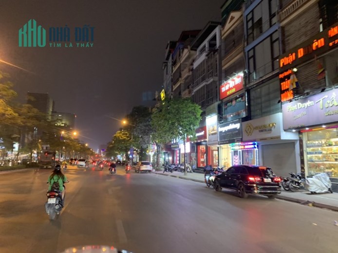 Gía nào cũng bán, Mặt phố Nguyễn Trãi Thanh Xuân, vỉa hè sân bay, kinh doanh chóp đỉnh, 118m giá