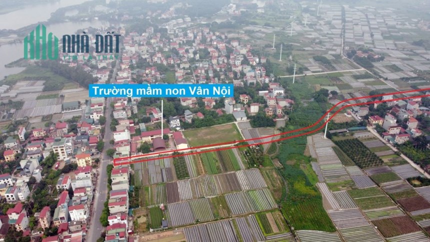 Cần bán gấp mảnh đất 58.5m2 bìa làng Thố Bảo- Vân Nội- Đông Anh-Hà Nội