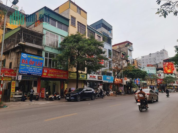 Bán nhà mặt phố Thanh Nhàn, Hai Bà Trưng, 101m, 3 tầng, mặt tiền 5.5m, kinh doanh, giá 34