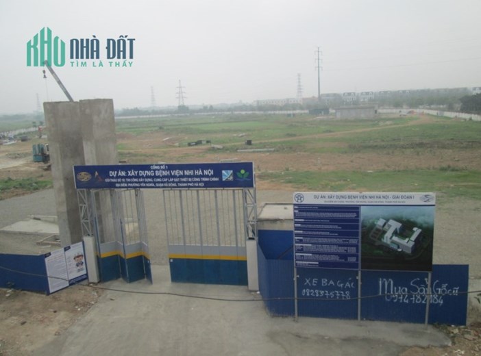 Đất dịch vụ Yên Nghĩa gần bệnh viện nhi Hà Nội, ĐH Phenikaa 55m2 chỉ 5.19 tỷ. LH 0989.62.6116