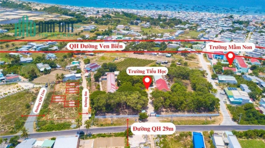 Đất thổ cư ven biển Liên Hương, Bình Thuận. Chỉ 1 tỷ/ nền, đã bao gồm thuế phí sang tên.