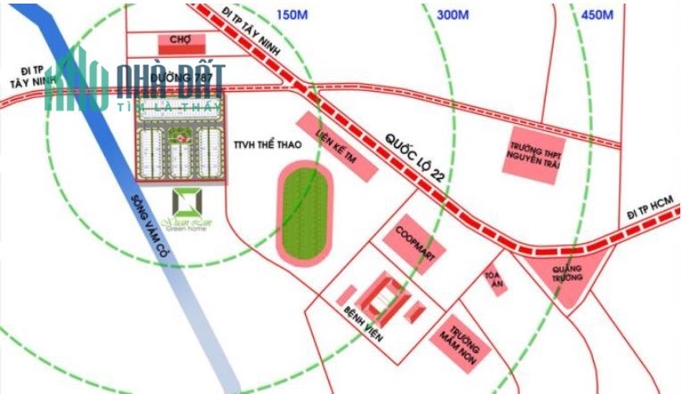 Biệt Thự 1 Trệt 3 Lầu Mai Anh Mega Mall Tây Ninh