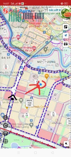 Bán đất đấu giá Mậu Lương, Hà Đông, trục 18m, 60m2, mt5m, ô tô kinh doanh giá 7.2 tỷ