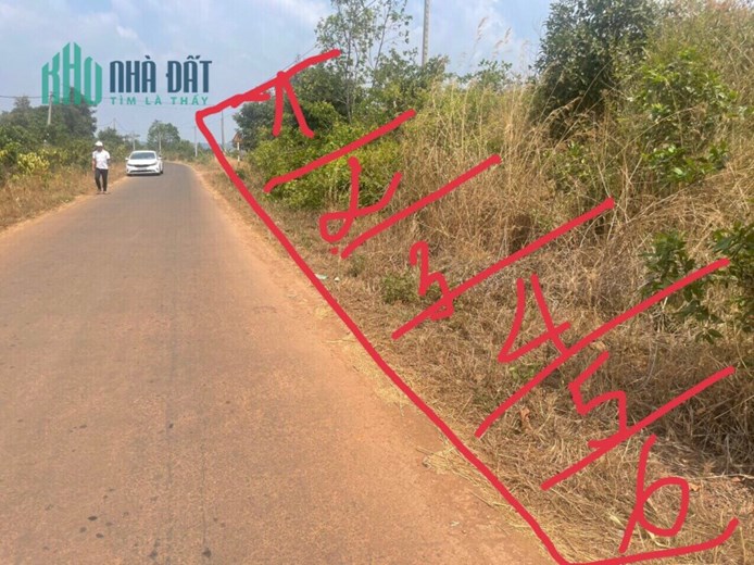Bán Đất Đak Lak, Krong Buk, 530m2, Full Hồng, 199tr,