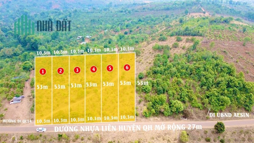 Bán Đất Đak Lak, Krong Buk, 530m2, Full Hồng, 199tr,