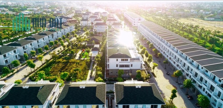 CHỈ CÒN 1 CĂN TRỤC ĐƯỜNG CHÍNH 36M DỰ ÁN ECOGARDEN HUẾ