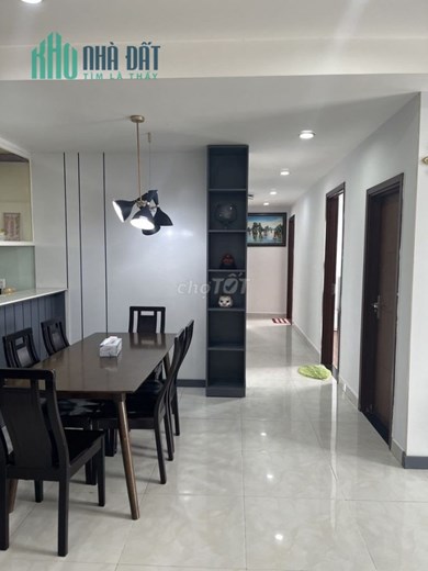 Cho thuê CHCC Remax Q.6, 120m2, 3Pn, 2 tollet, căn góc Full NT, 17tr