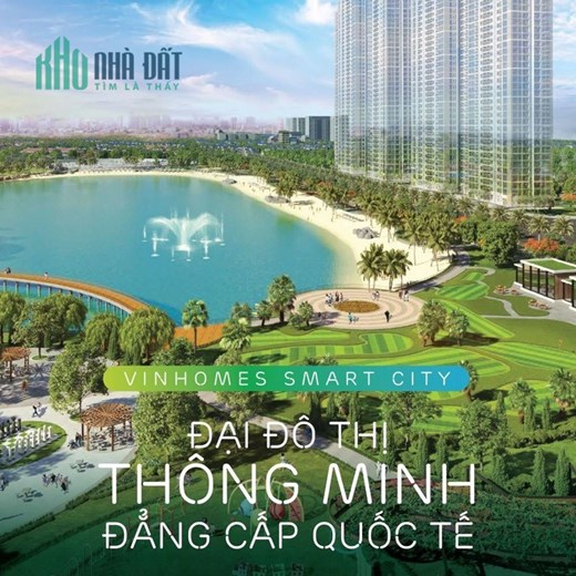 VỊ TRÍ KIM CƯƠNG ĐẸP NHẤT VINHOMES SMART CITY 🏵
️ Chỉ với 20% đã được sở hữu căn hộ cao cấp 6*.