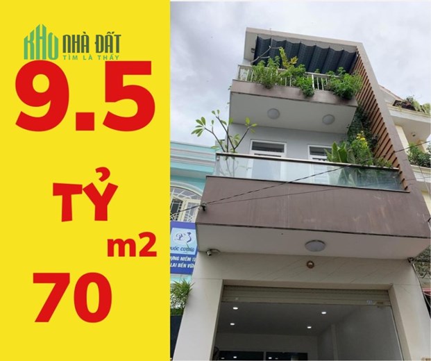 Bán Nhà MT Kinh Doanh HXH tránh, Đường Số 1, 70m2, 3 tầng, Giá 9.5 Tỷ, Bình Thuận Quận 7