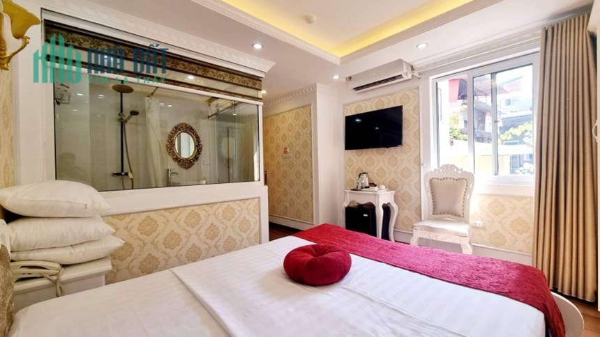 Rẻ như cho! Toà khách sạn MP Hoà Mã lõi HBT 100mx7T 42 tỷ ngã tư phố Huế thẳng hồ Gươm 100 tr/tháng