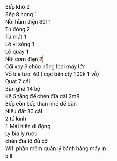 💥Chính chủ sang nhượng quán bia tươi Lẩu Nướng tại huyện Cư M'gar Đăk Lăk, 0356788016