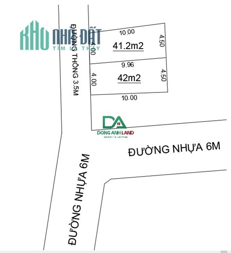 Bán đất Nguyên Khê – 41m2 – Đường thông ô tô – Nhỉnh tỷ 3